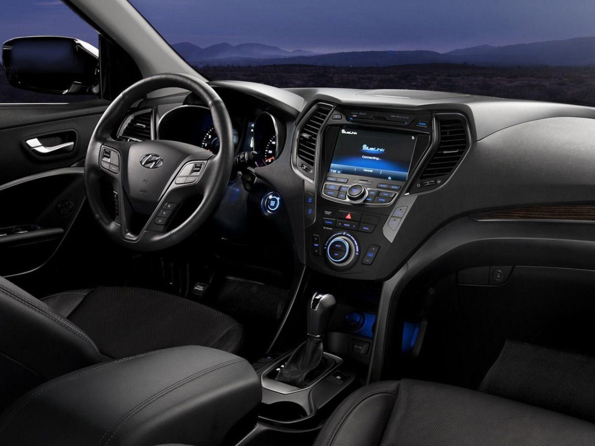 Hyundai Santa Fe 2014 салон
