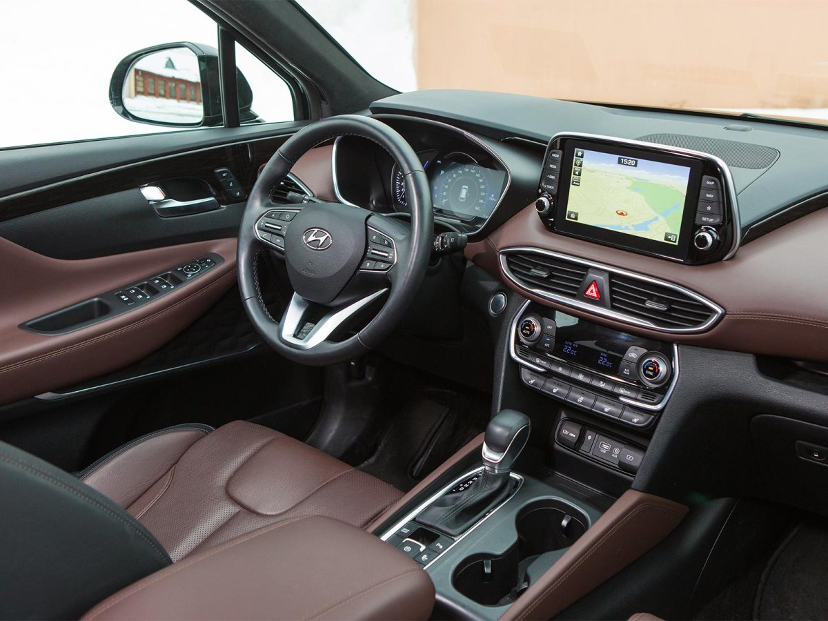 Hyundai Santa Fe 2019 салон