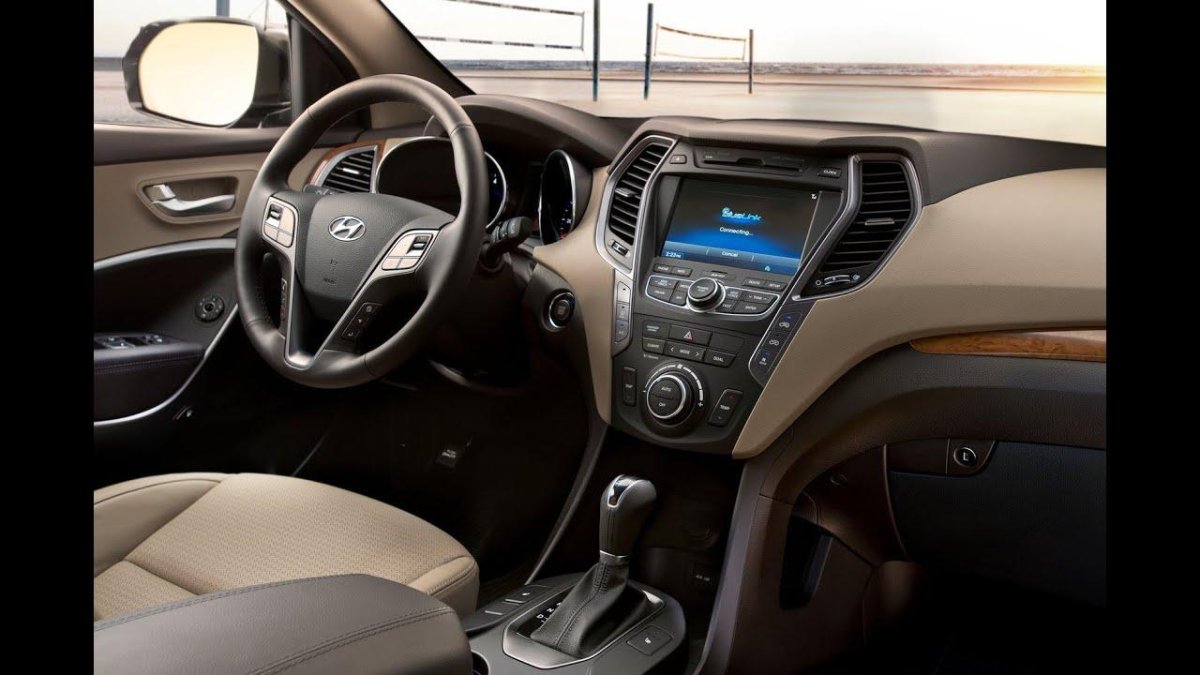 Hyundai Santa Fe 2014 салон