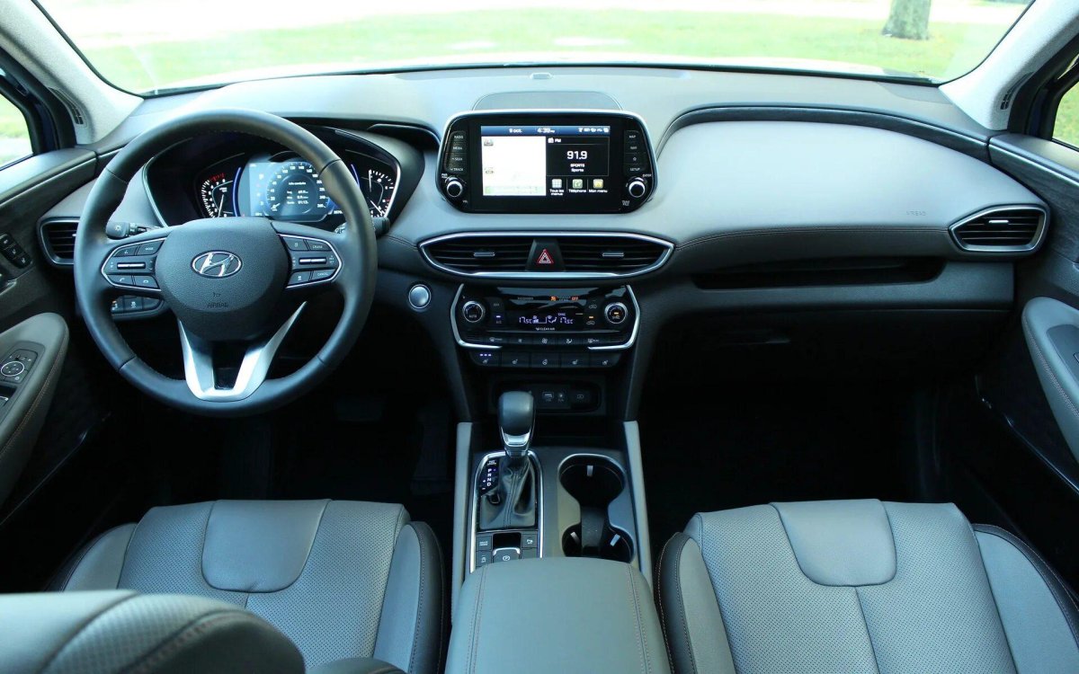 Хендай Санта Фе 2019 салон
