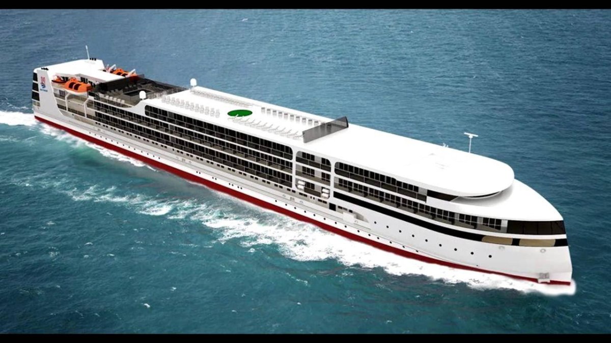 Круизный теплоход проекта pv300vd «Петр Великий»