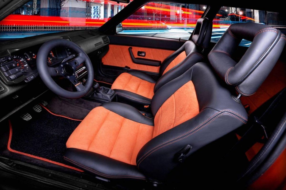 Audi Coupe b2 салон