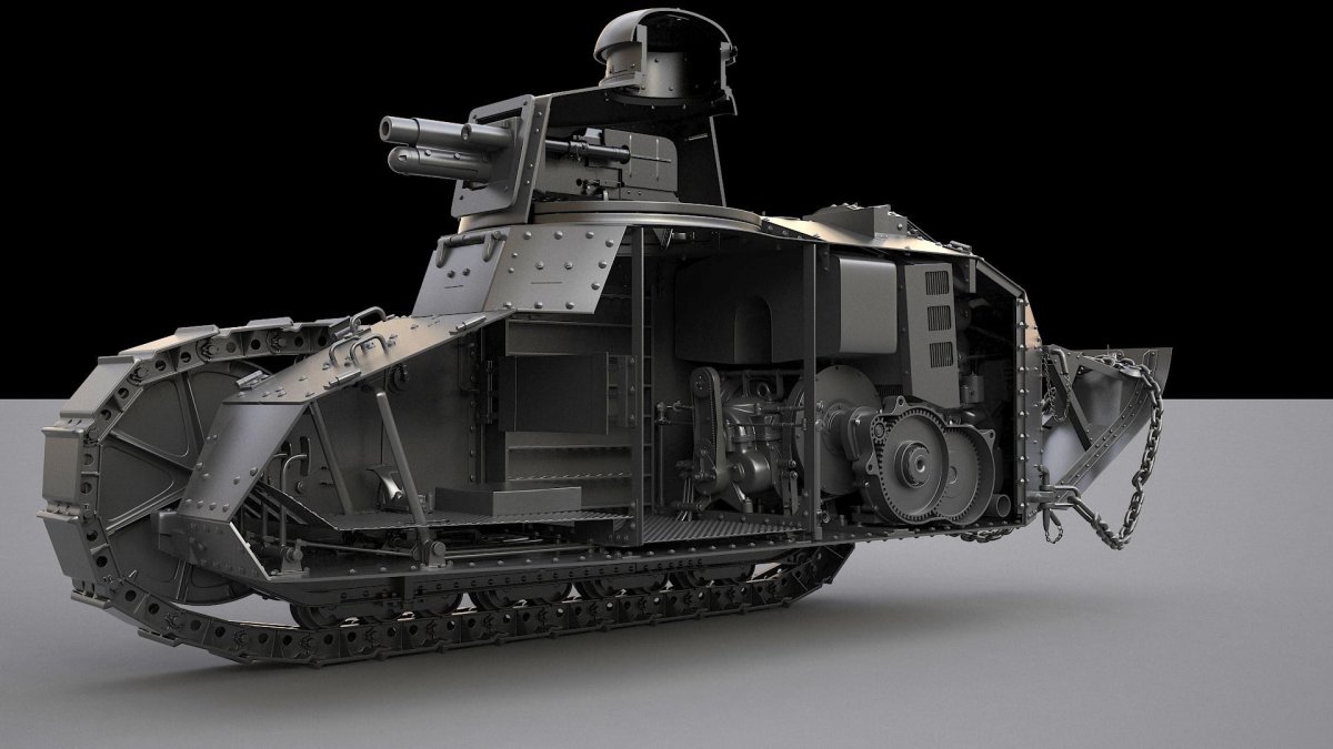 Танк Рено ft-17