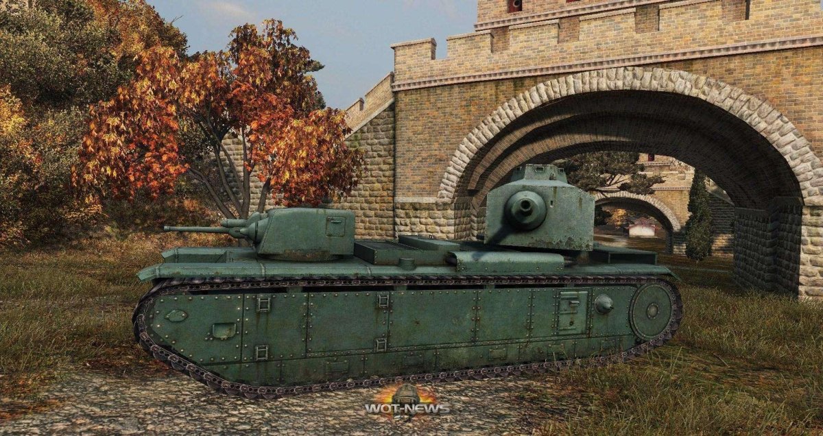 Французский танк фцм ф 1