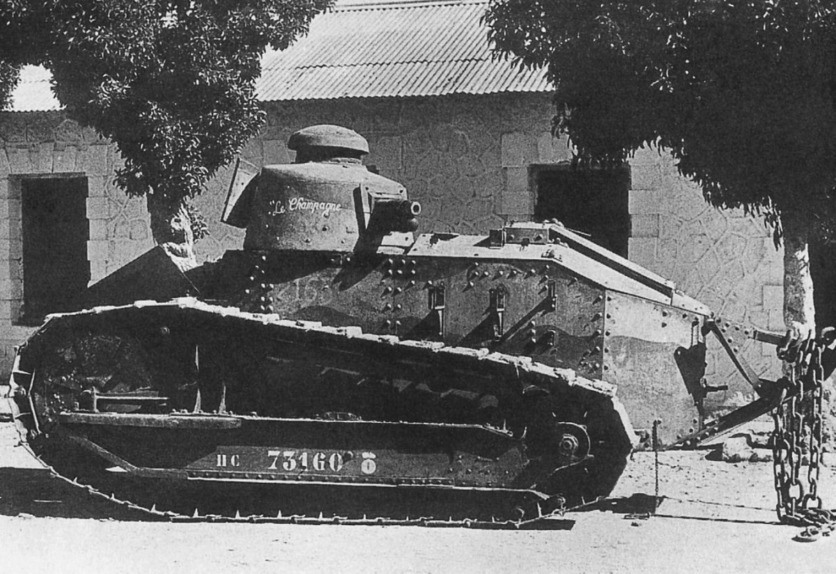 Танк № 1 «Рено ФТ-17». Первый, легендарный