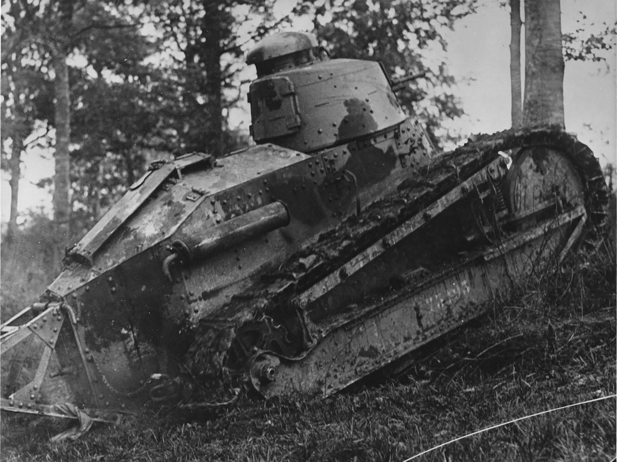 Танки 1 мировой войны Рено ФТ 17