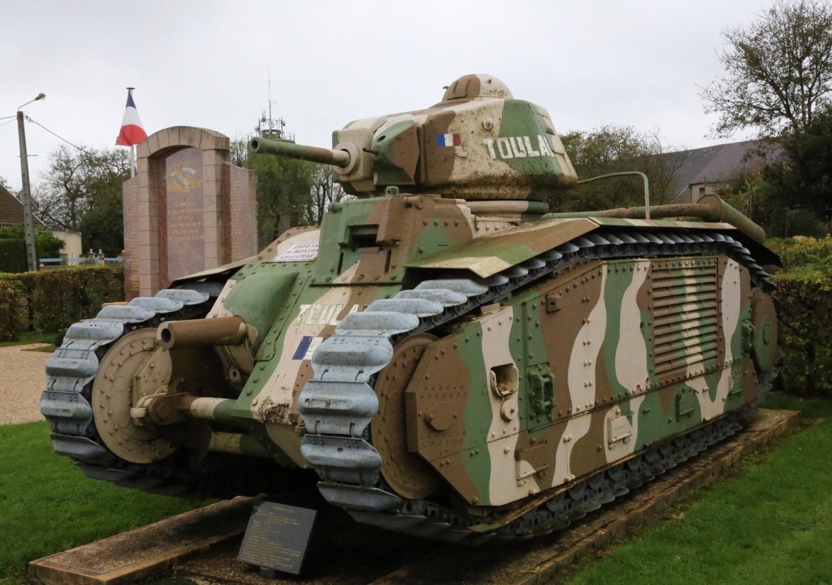 Французский танк Char b1-bis