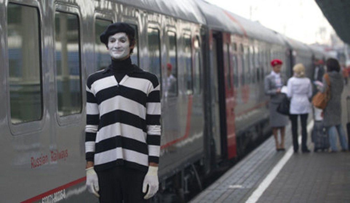 Поезд Москва Париж