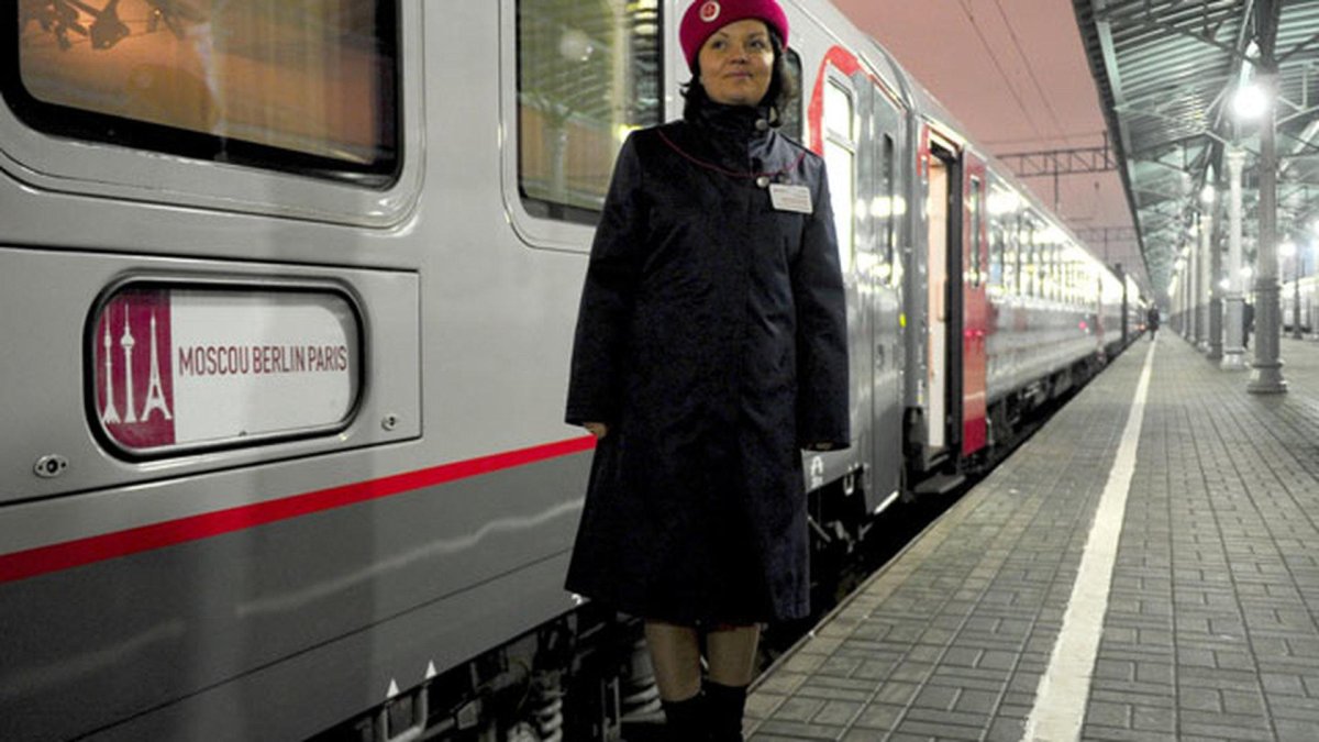 Поезд Москва Париж