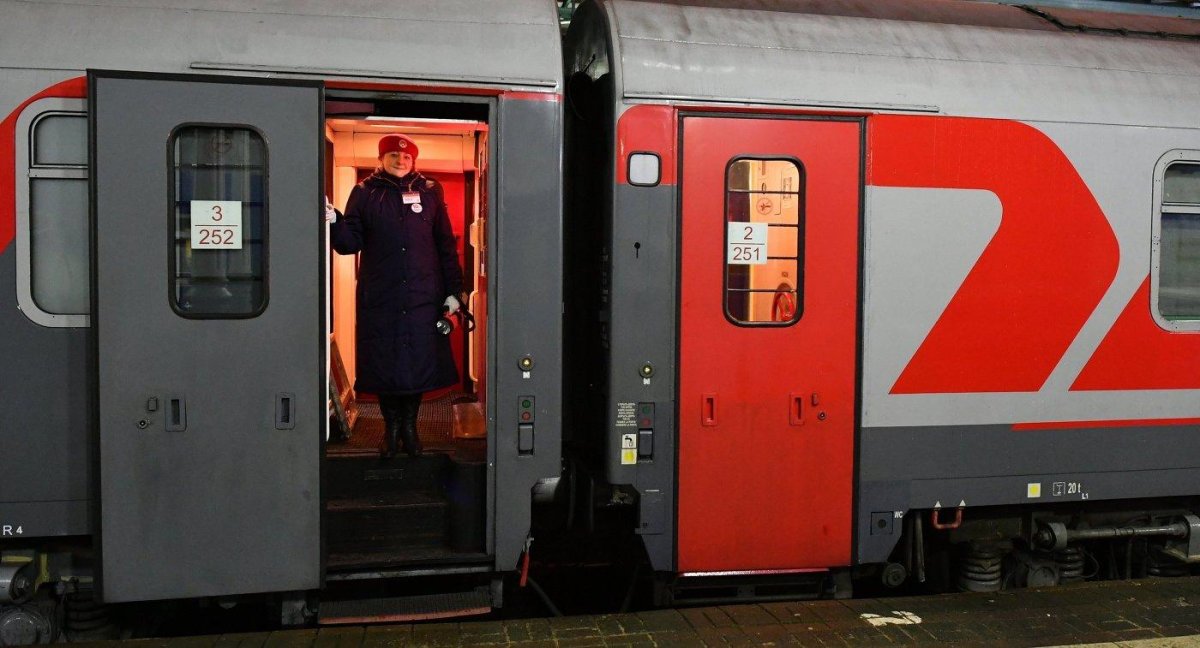 Вагон Москва Париж