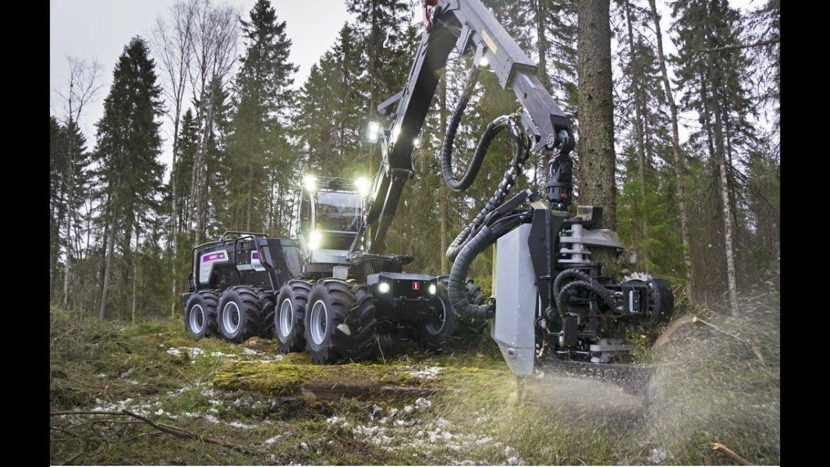 Харвестер Logset 12h GTE-Hybrid