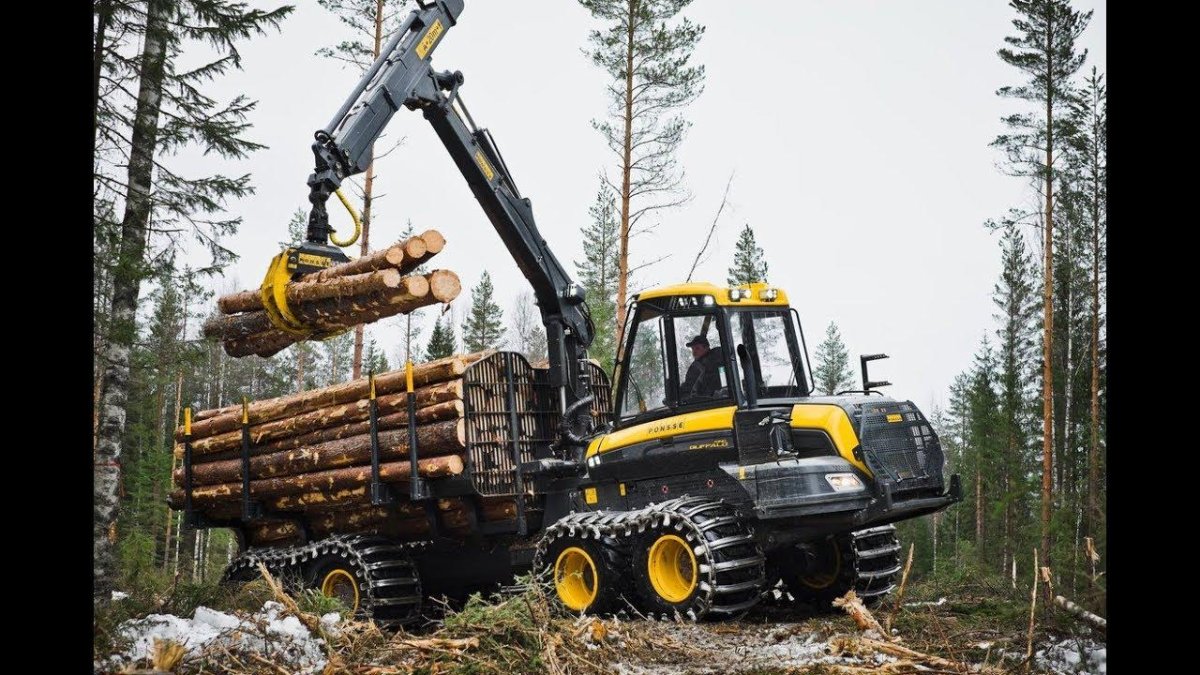 Форвардер Ponsse Buffalo 8w