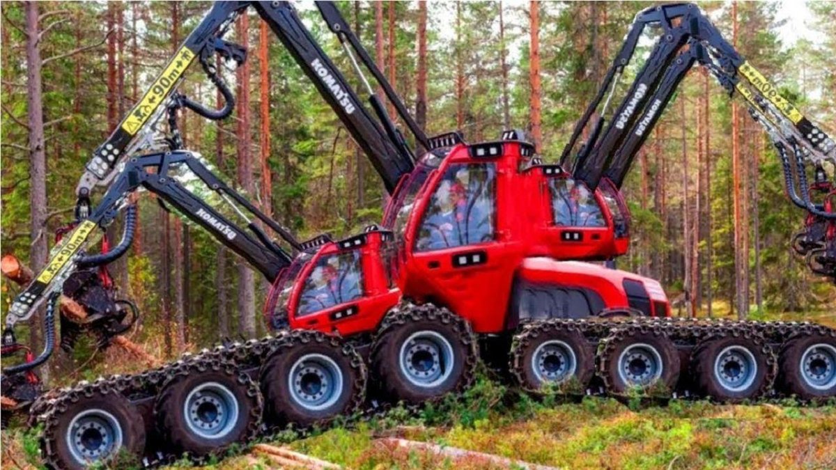 Харвестер John Deere