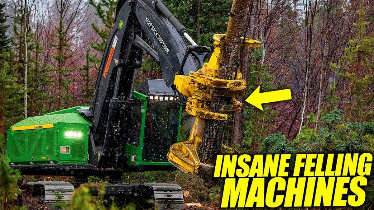 Валочная машина Джон Дир