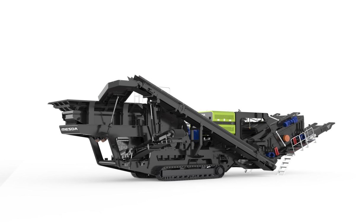 Самоходная гусеничная роторная дробилка Mesda MD-f12h