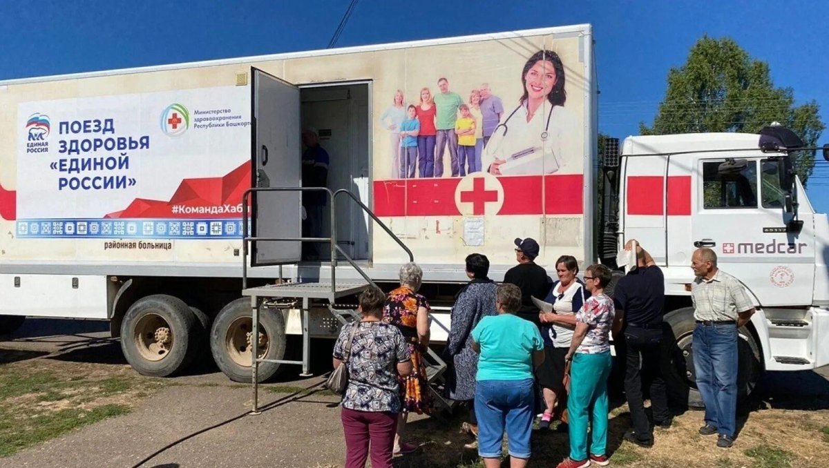 Поезд здоровья Башкортостан