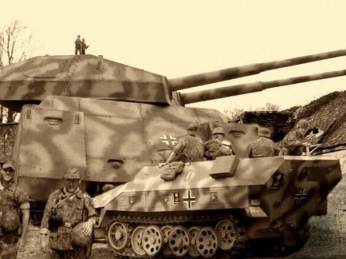 Танк Landkreuzer p1000 Ratte