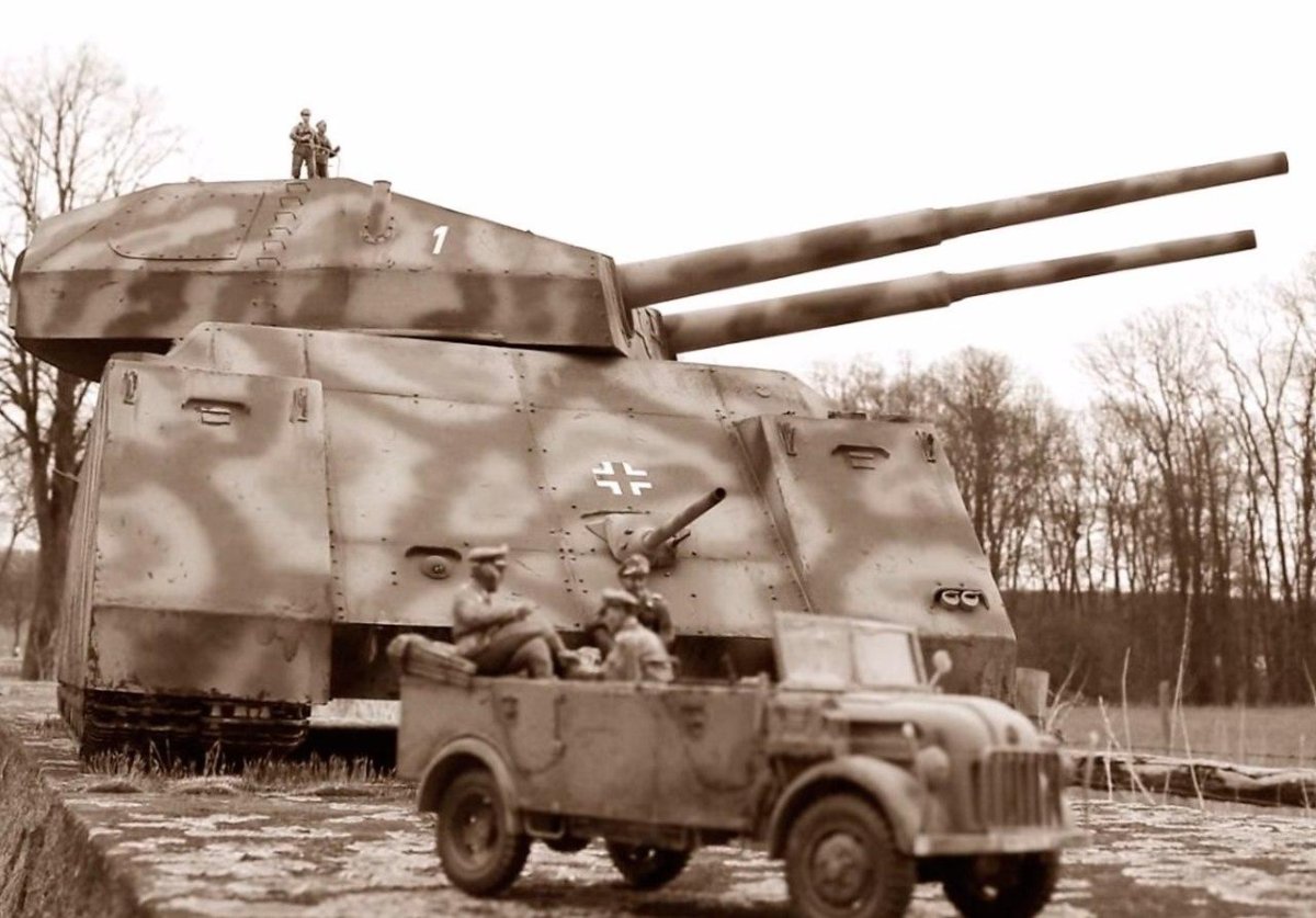 Немецкий танк Ratte