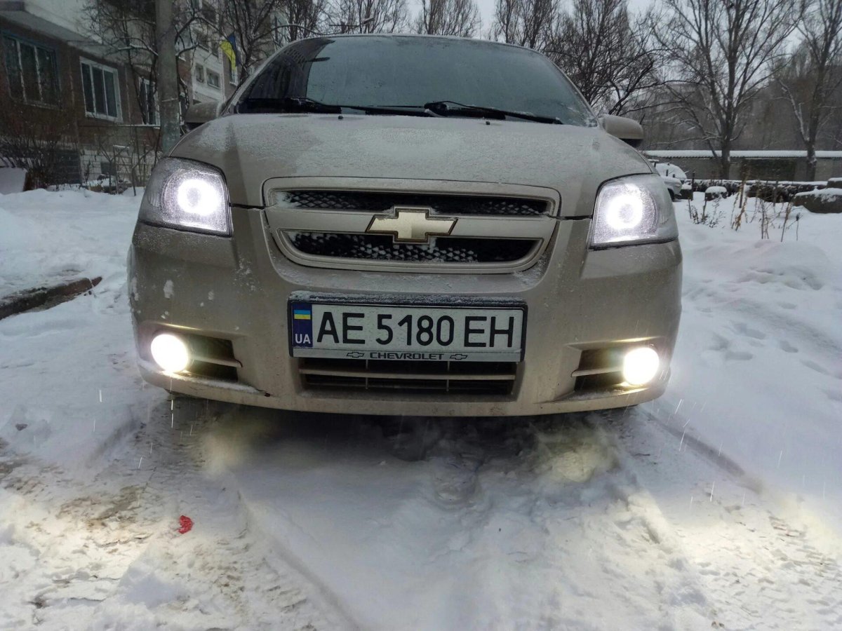 Туманки Авео т250