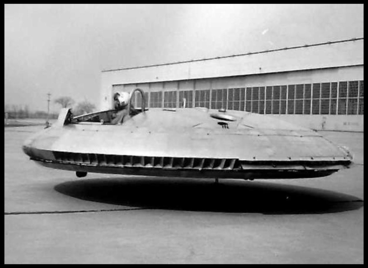 Летающая тарелка vz - 9 Avrocar