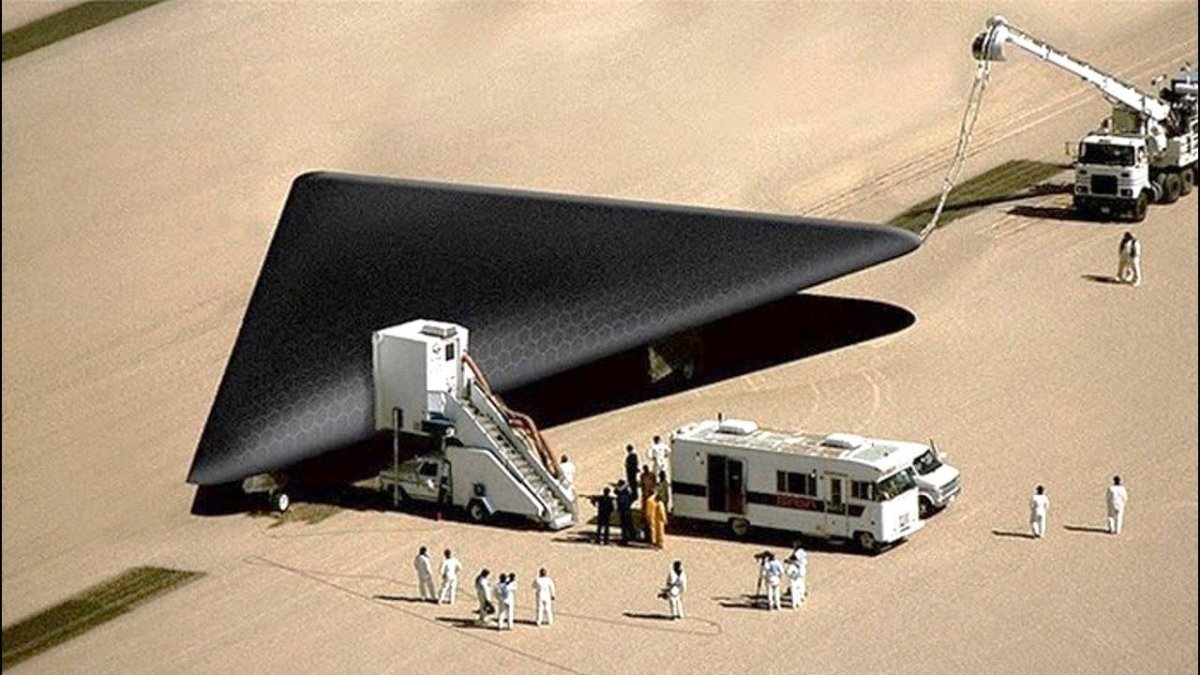 Секретный самолет США tr-3b
