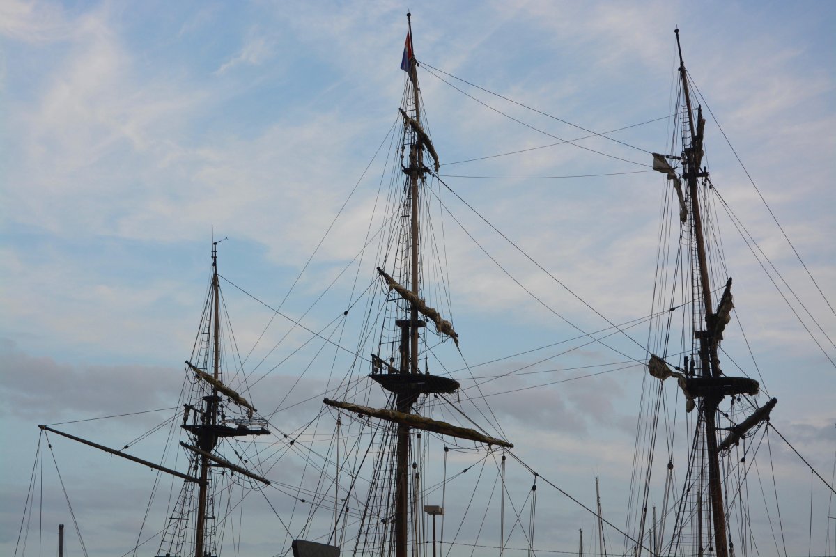 4-Х мачтовый корабль