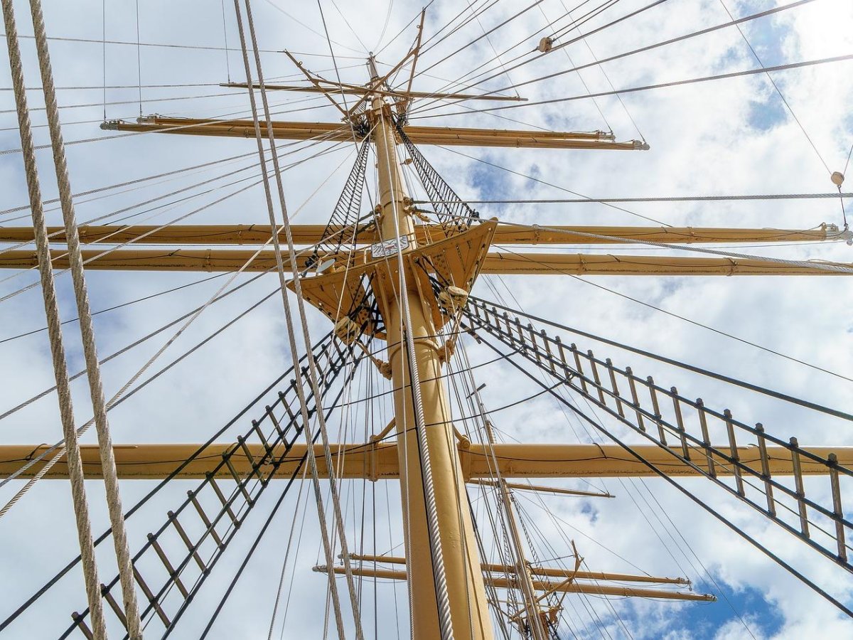 Рангоут парусного корабля