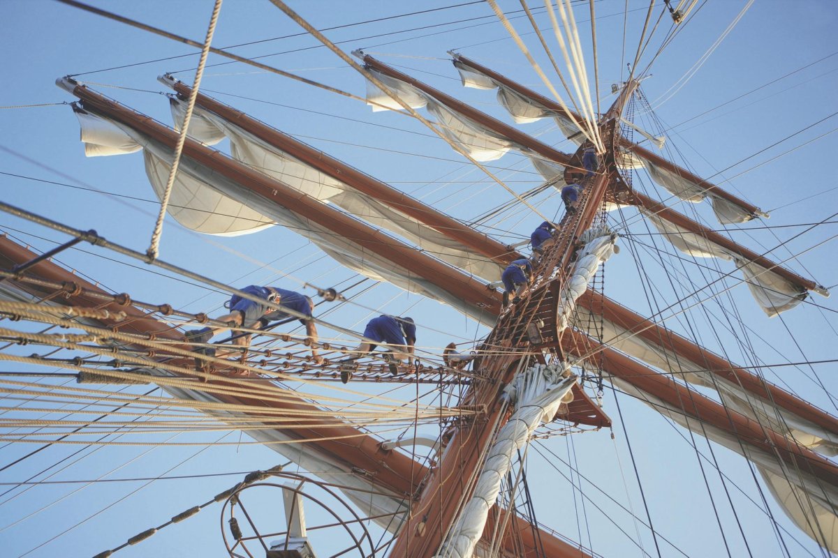 Рангоут парусного корабля