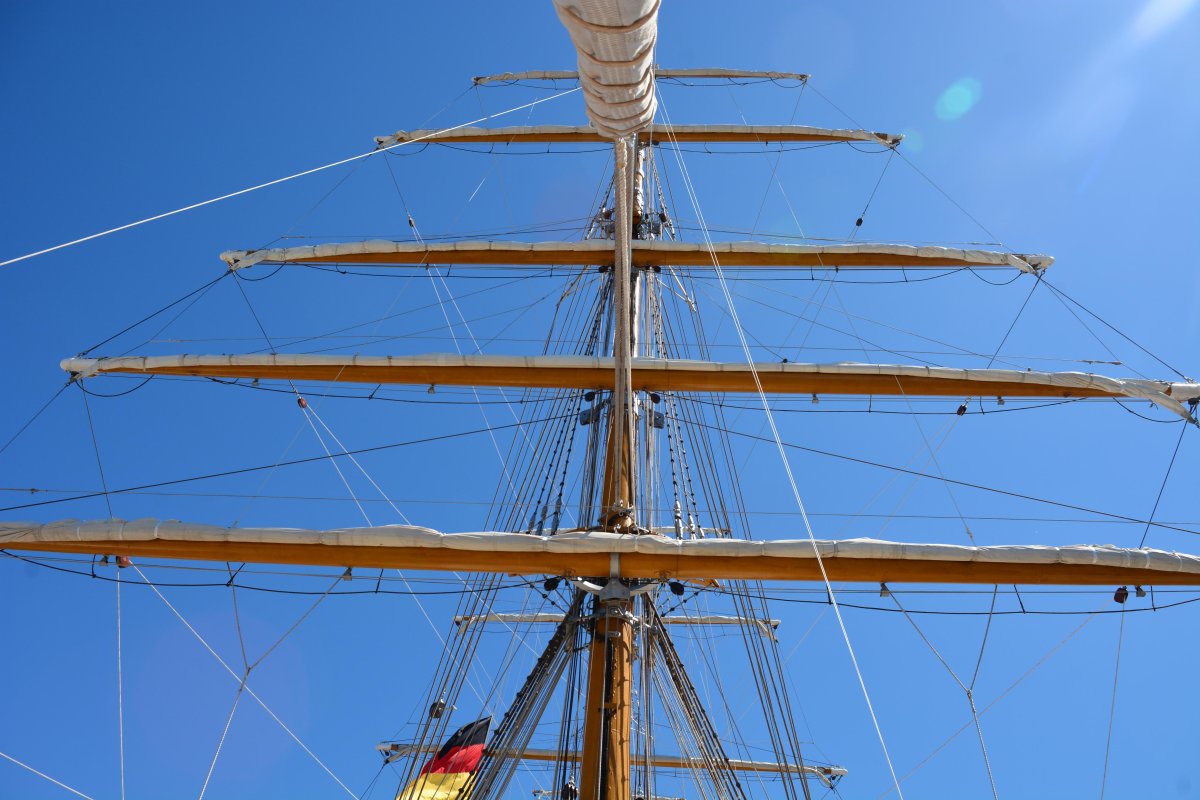 Крузенштерн Барк палуба