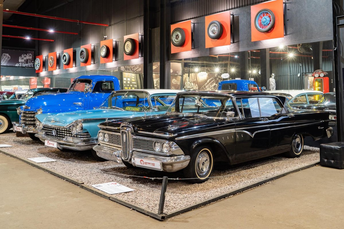 Москва Самокатная улица 4 стр 34 автомузей автомобили мира