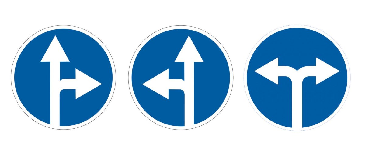 Предписывающие знаки