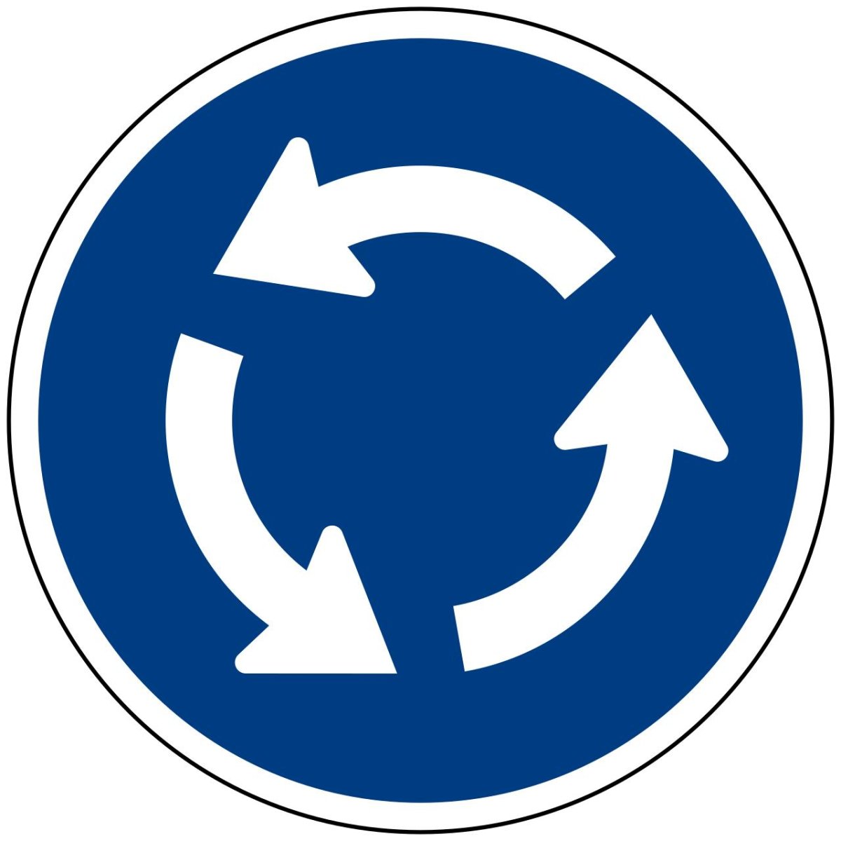 Знак круговое движение