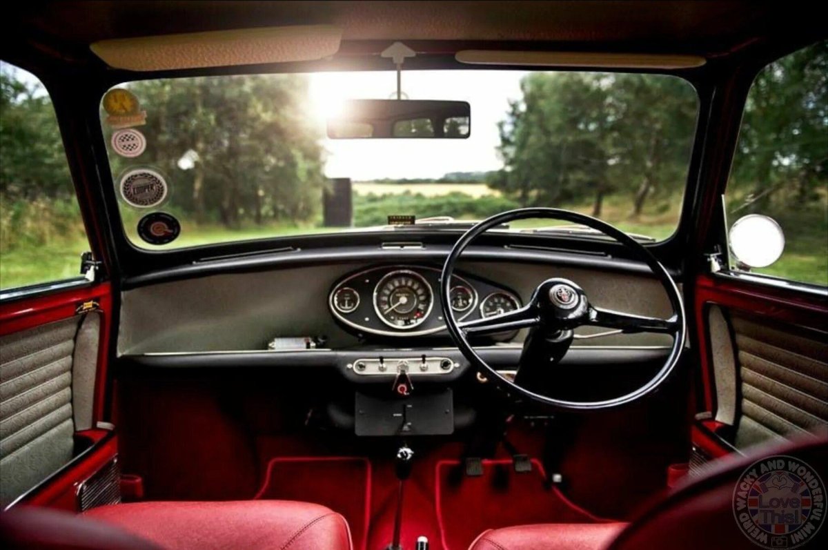 Мини Купер 1960 салон