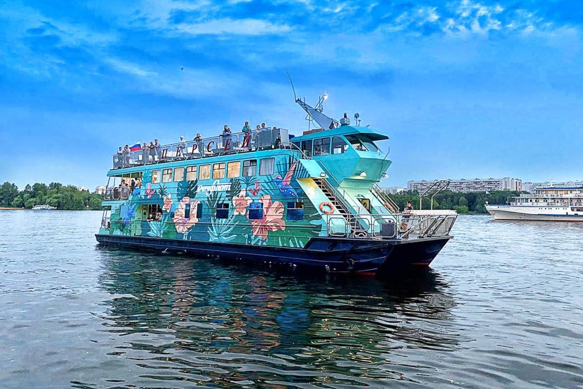 Теплоход катамаран Персей