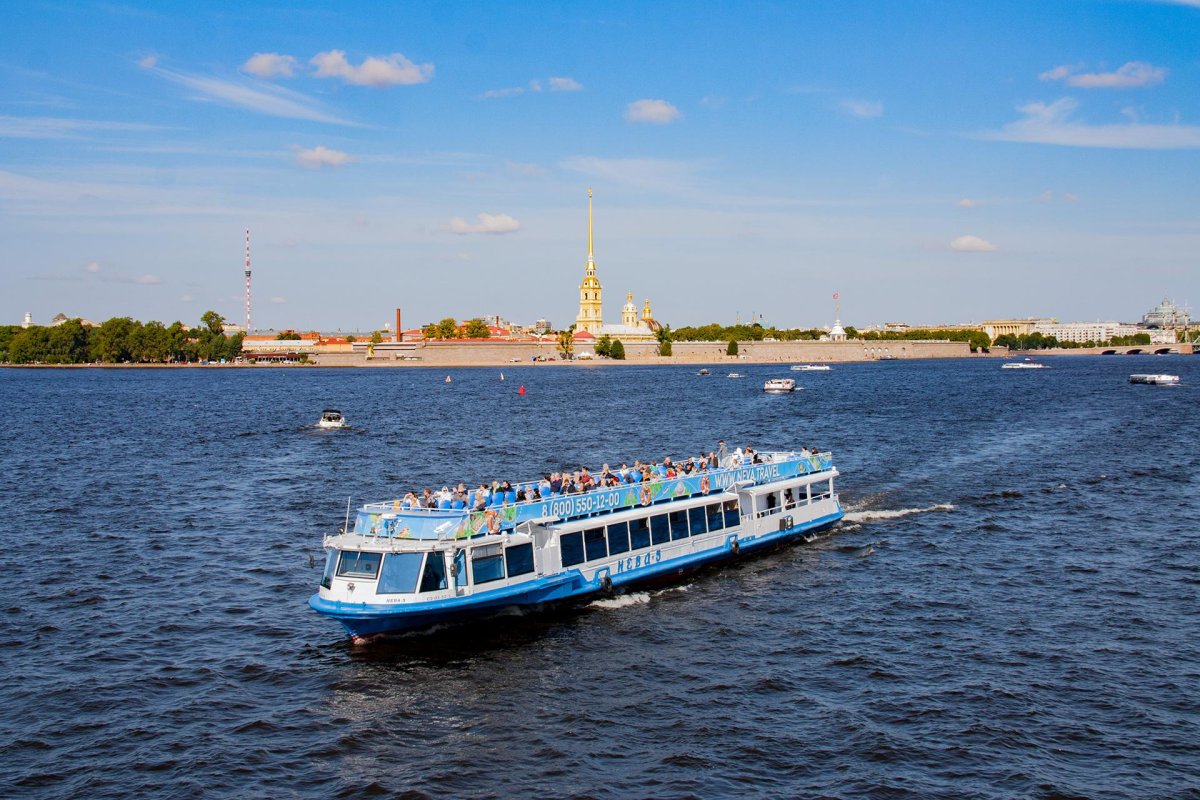 Санкт Петербург Нева теплоход