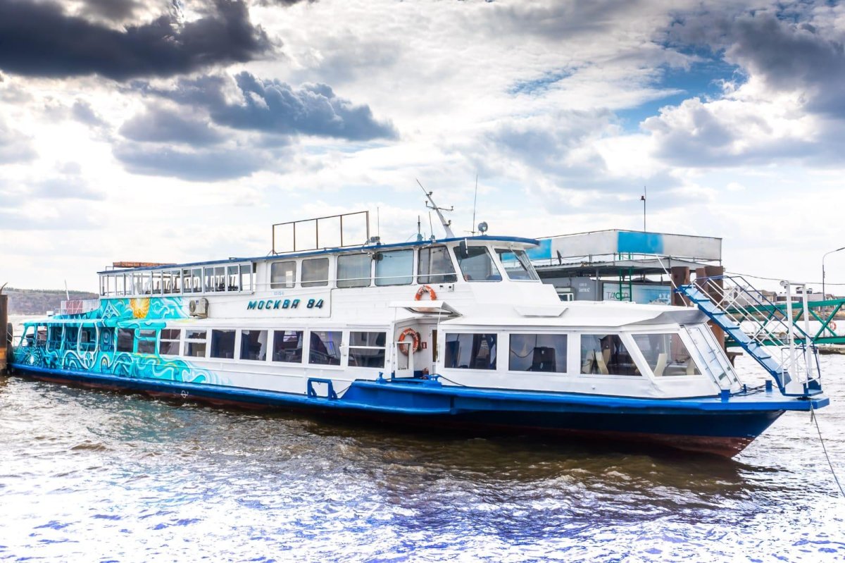 Казань-Свияжск теплоход
