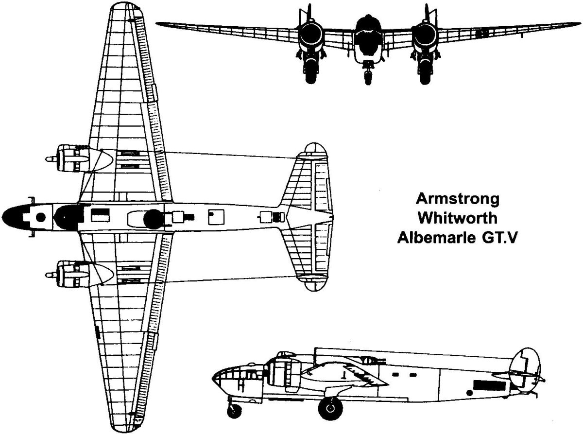 Armstrong Whitworth Albemarle самолет