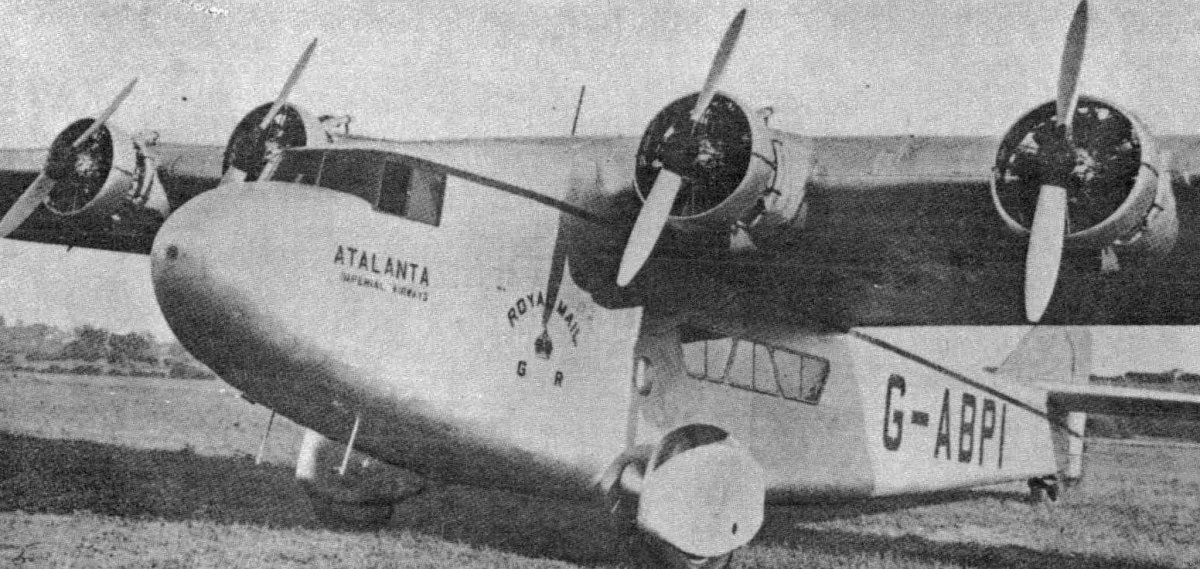 Armstrong Whitworth AW.15 "Atalanta", транспортный самолет
