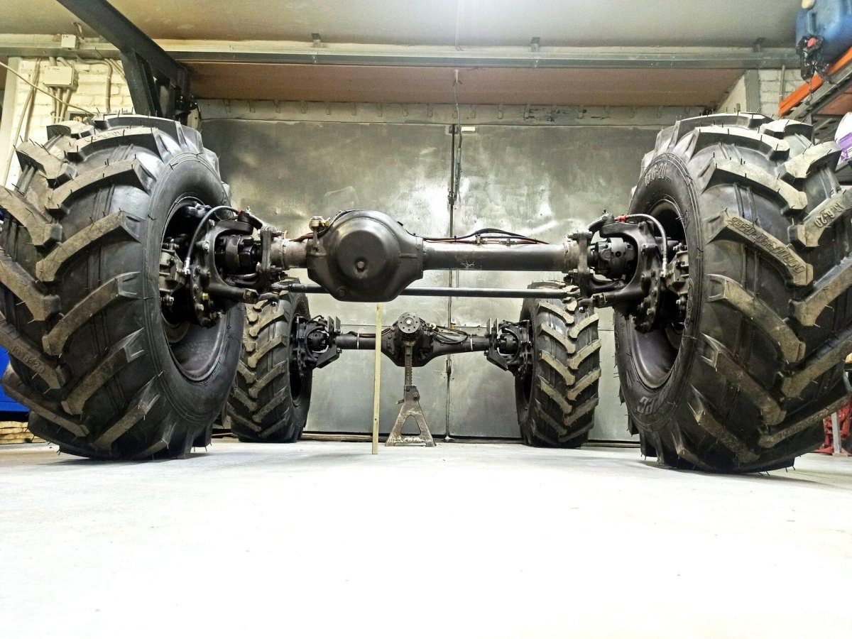 Мосты Унимог 404