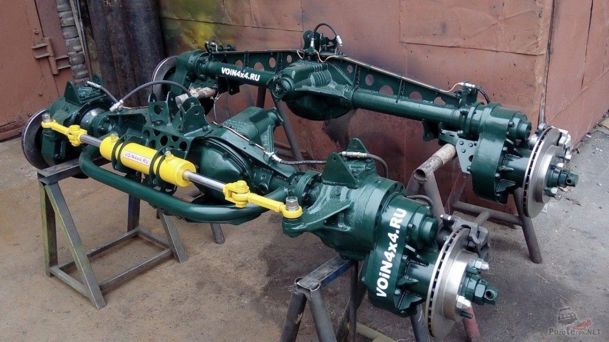 Портальные мосты на УАЗ