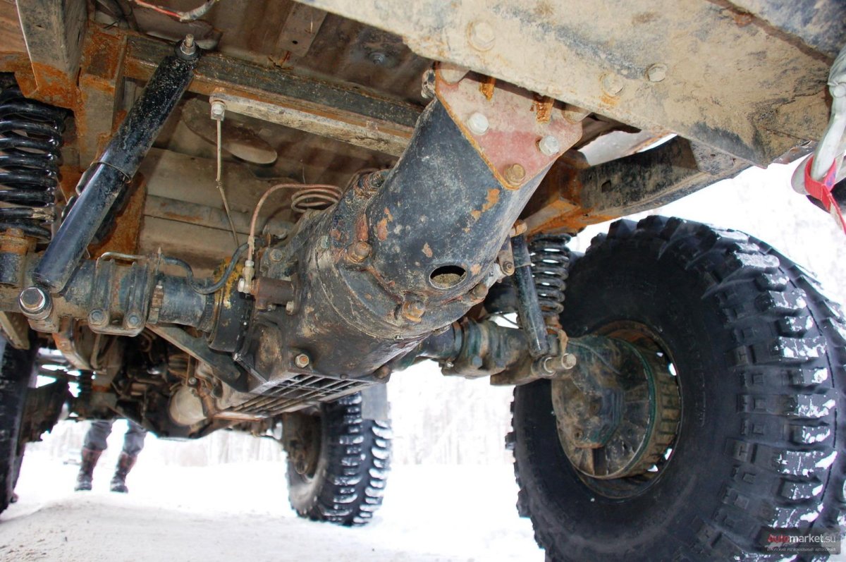 УАЗ 3151 военные мосты