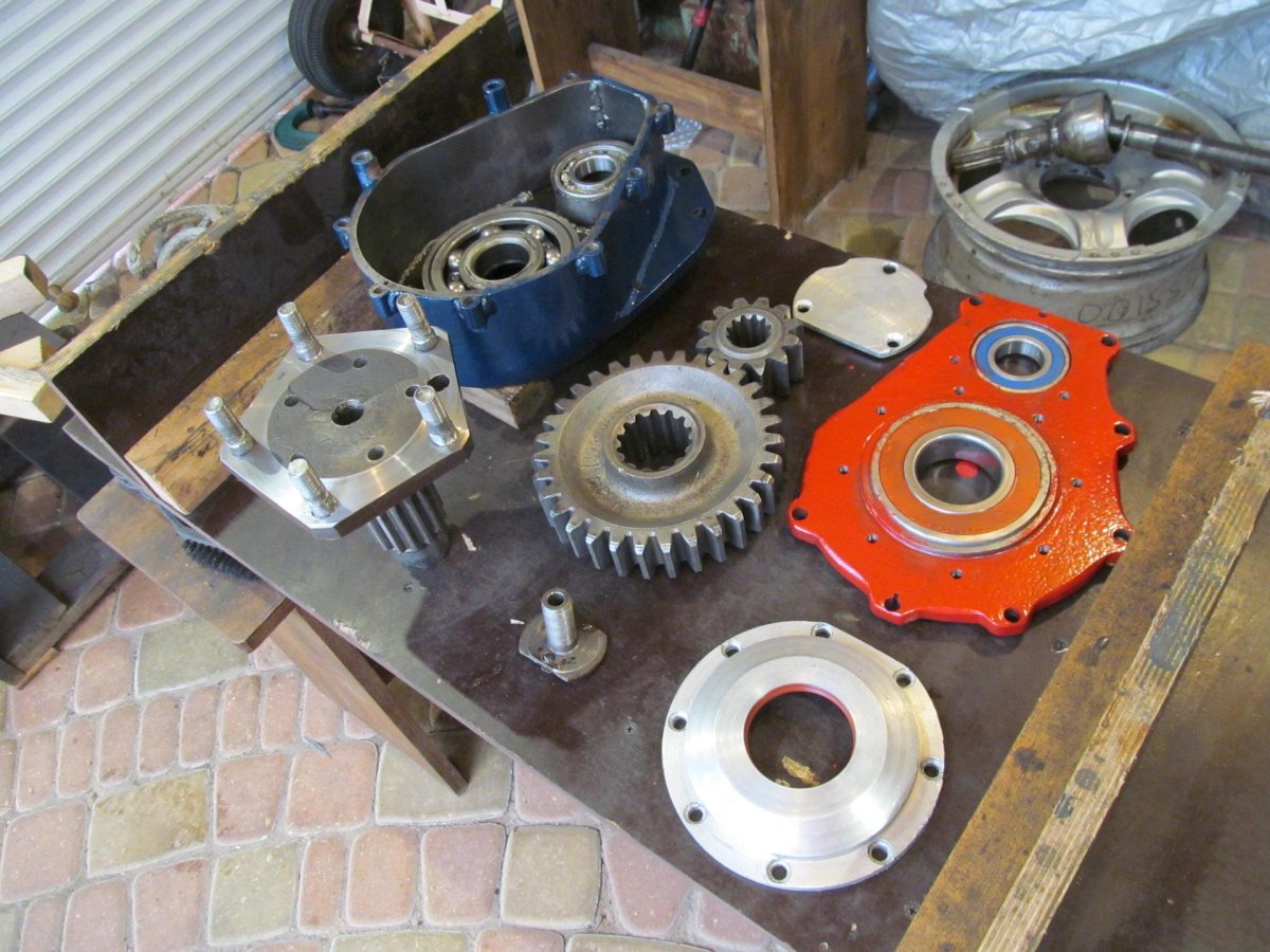 Бортовой редуктор т-40