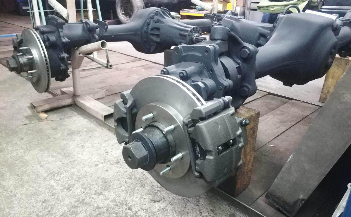 Мосты Унимог 404