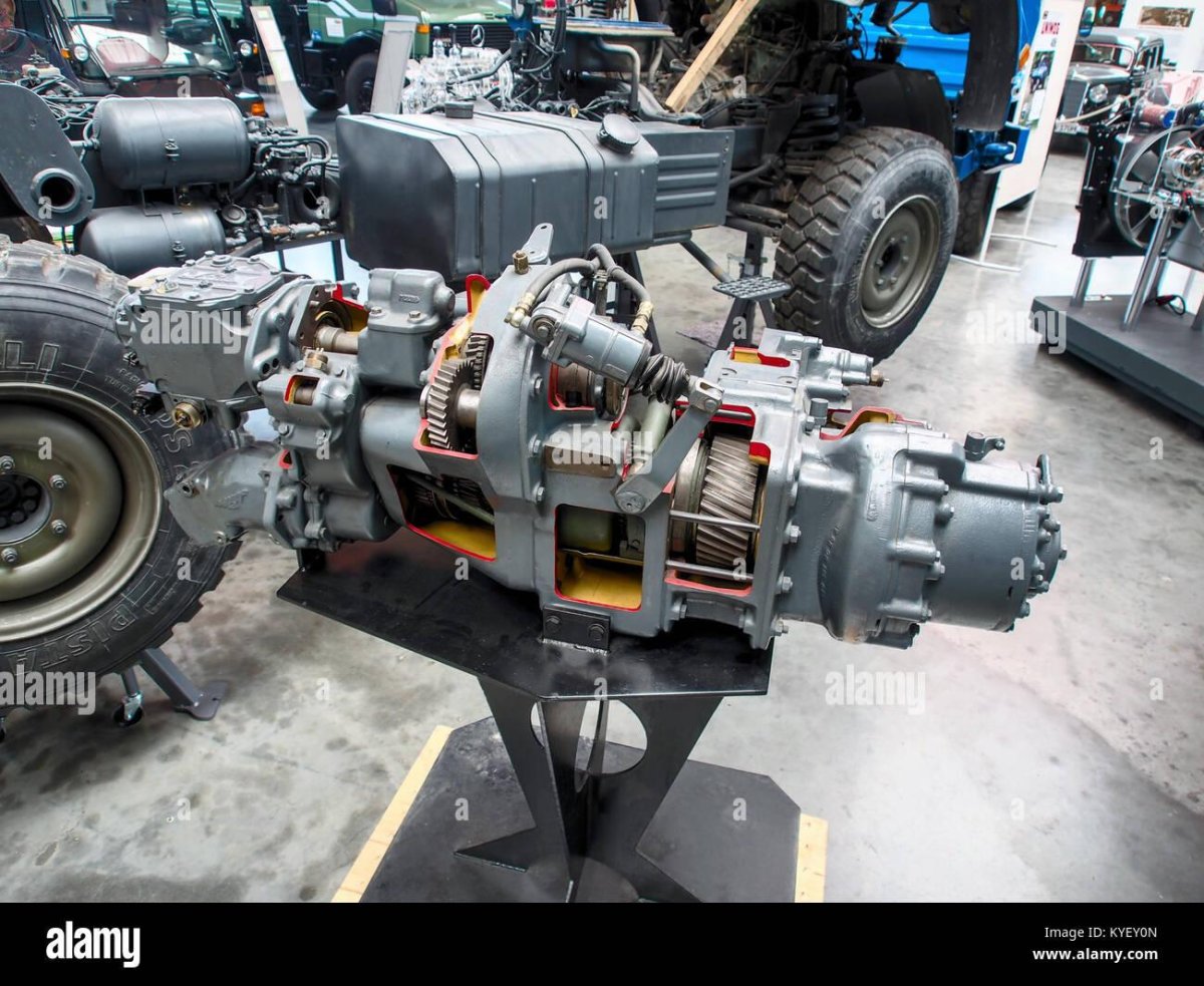 Унимог трансмиссия