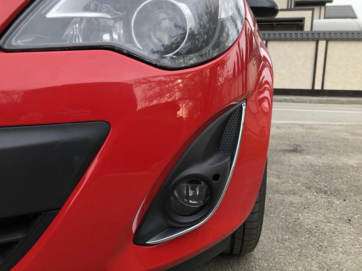 Установка лед туманок на Опель корсу д