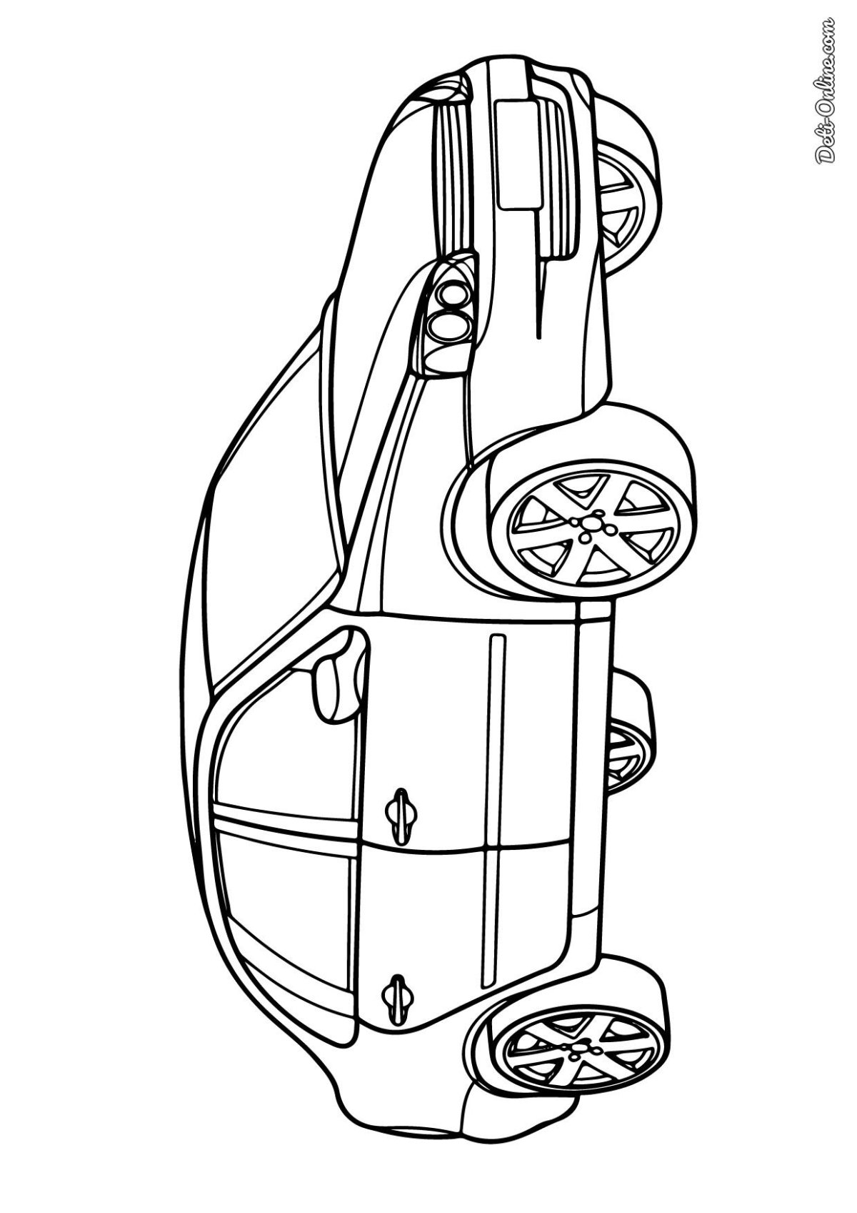 Раскраски машины