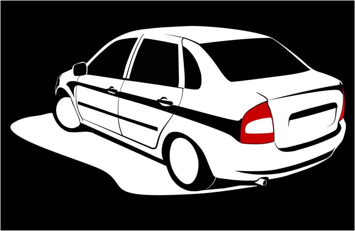 Седан мафия Лада Калина