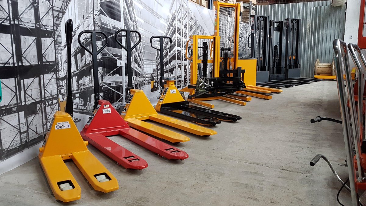 Гидравлическая тележка, рохля, штабелер, техника для склада