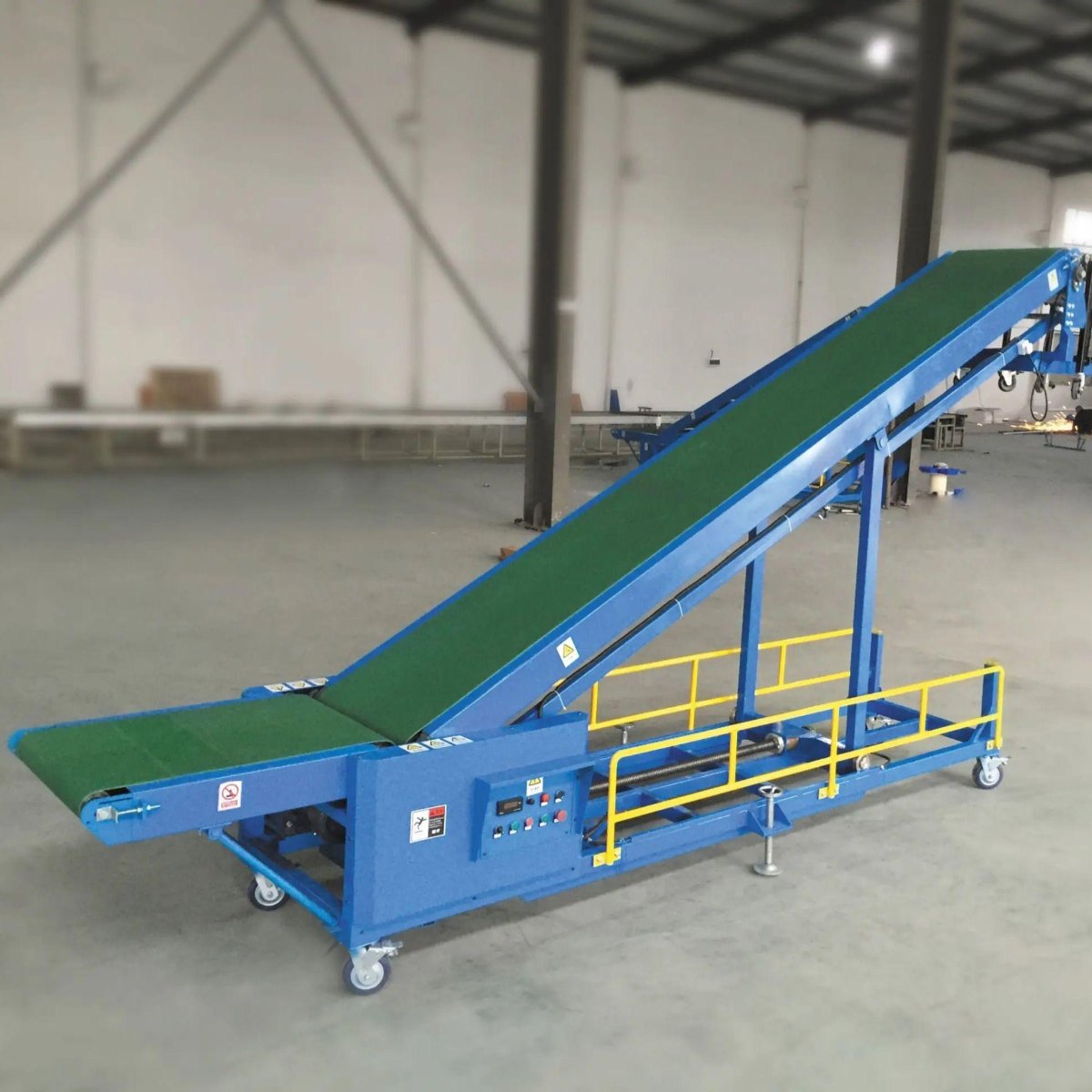 Конвейер наклонный ленточный КЛК 800