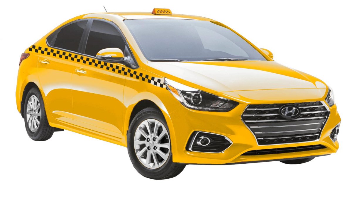 Hyundai Solaris 2021 такси